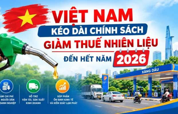 Việt Nam kéo dài chính sách giảm thuế nhiên liệu đến hết năm 2026